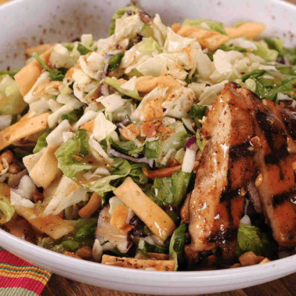 Char Grilled Chicken Asian Chopped Salad