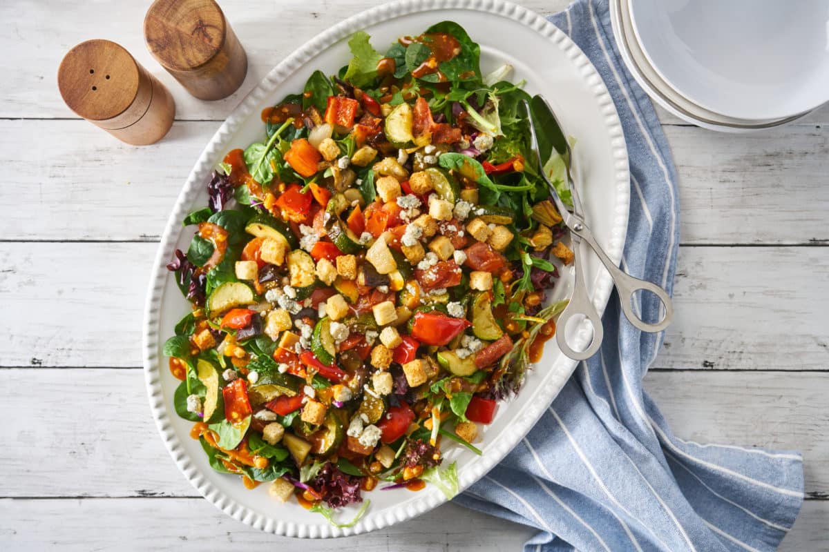 Ratatouille & Spinach Salad - Fresh Express