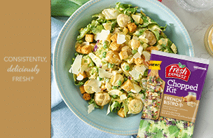 New Fresh Express salad kits channel restaurant recipes