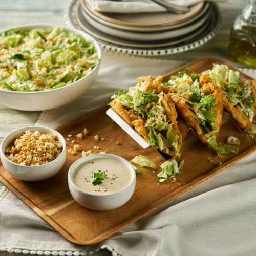 Chicken Ceasar Taco