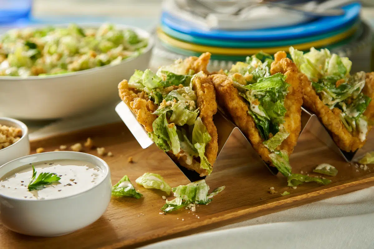 Chicken Ceasar Taco