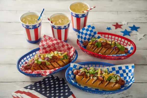 Summer Holiday Chorizo Mexican Style Hot Dogs