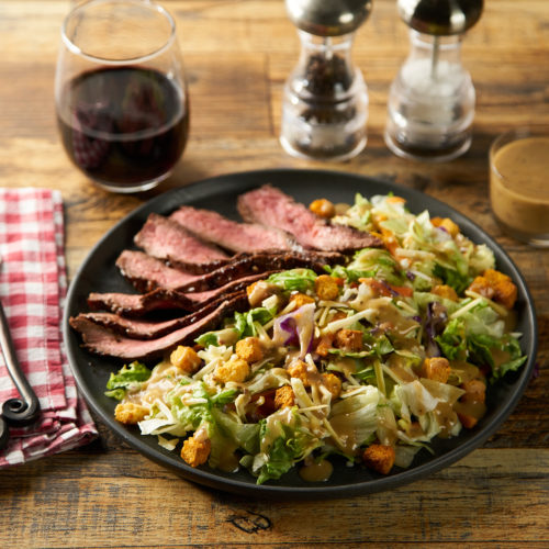 Grilled Texas Flank Steak with Smokehouse Chopped Salad Kit