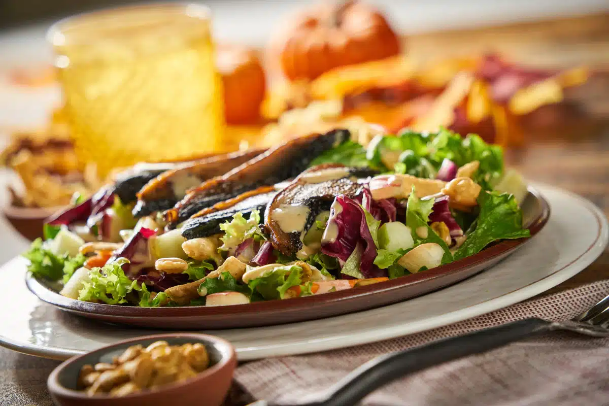 Portobello Mushroom Steak Salad