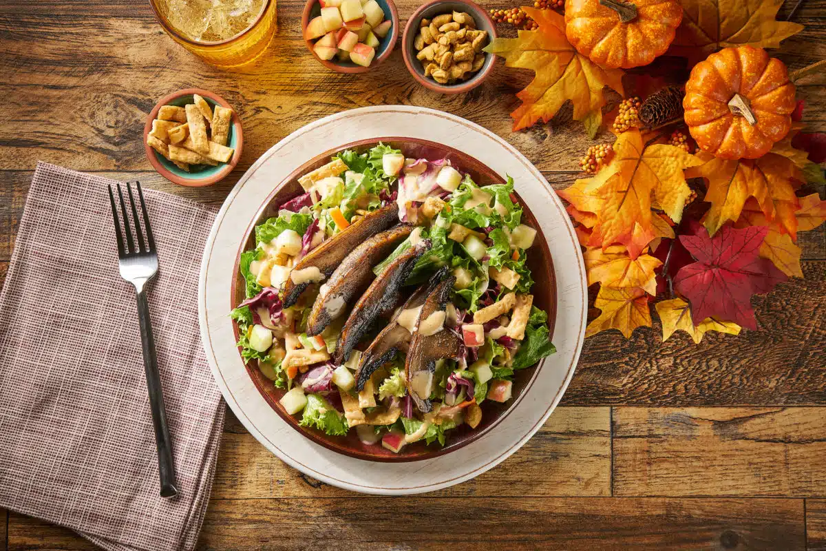 Portobello Mushroom Steak Salad