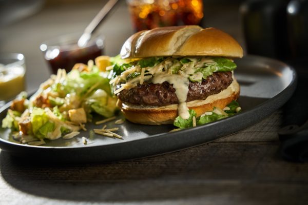 French Blue Cheese Filet Mignon Burgers