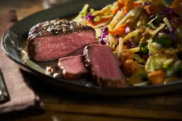 Omaha Steak with Smokehouse Chopped Salad