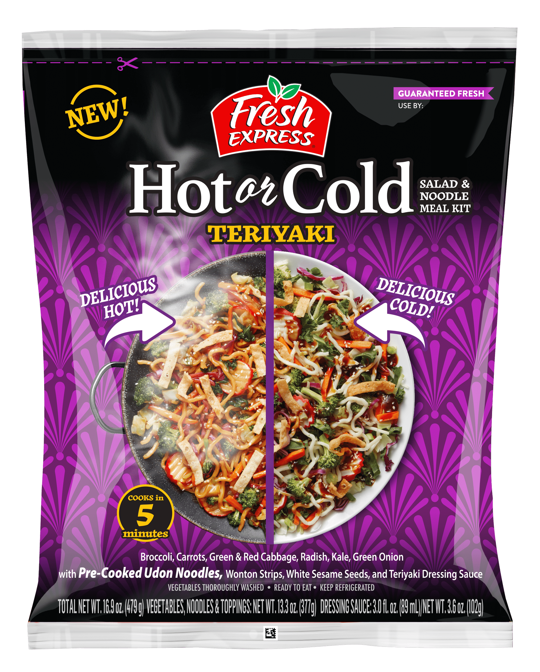 Teriyaki Hot or Cold Salad and Noodle Meal Kit - Fresh Express