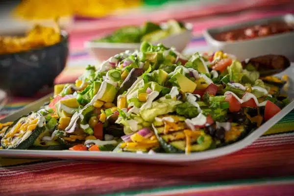 Grilled Zucchini Nachos