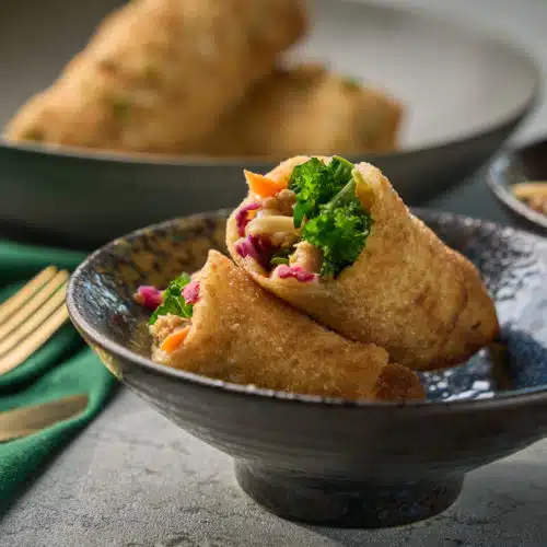 Air Fryer Ground Chicken Egg Roll